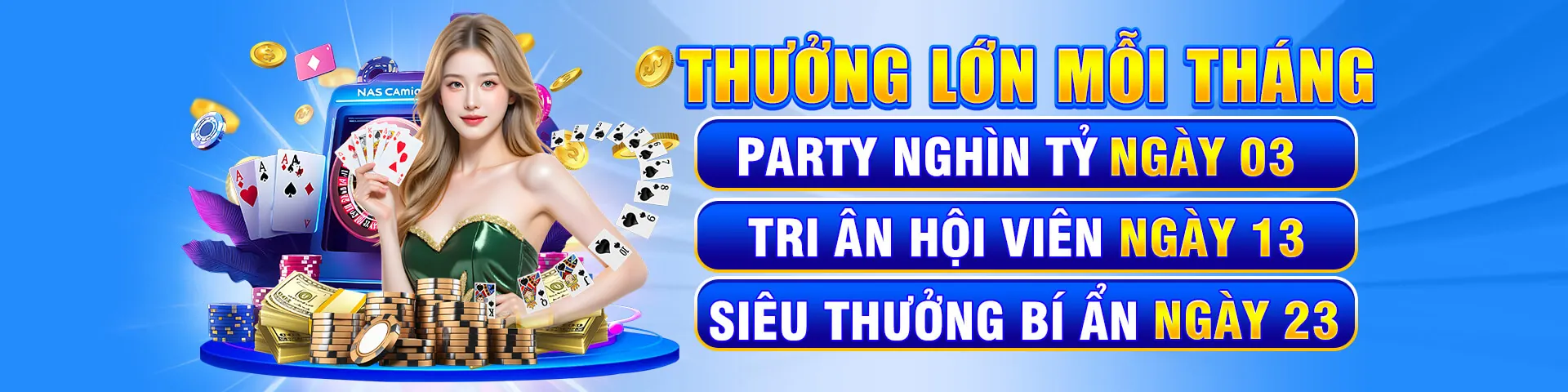 Sảnh Casino Trực Tuyến BKWIN với Dealer xinh đẹp